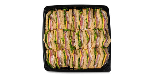 Deli Meat Finger Sandwiches Tray