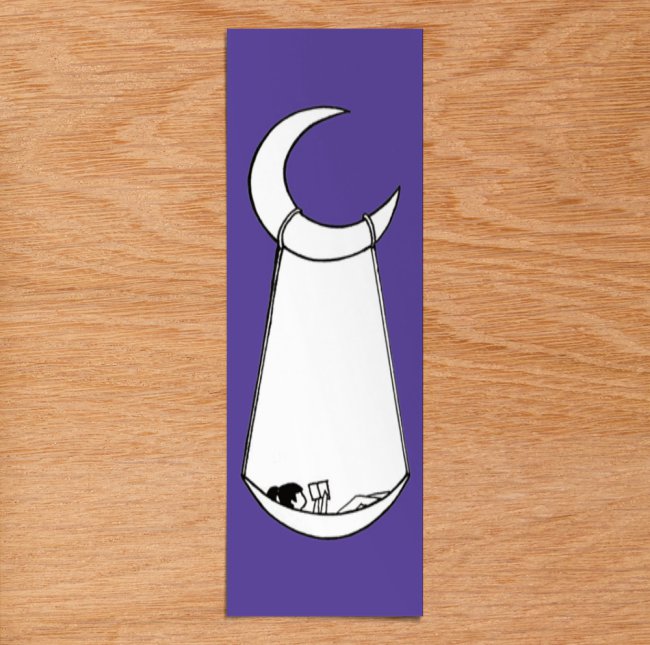 Bookmark Hammock Color Mode purple background preview