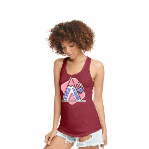 This Snowflake is an Avalanche Racerback Tank Red